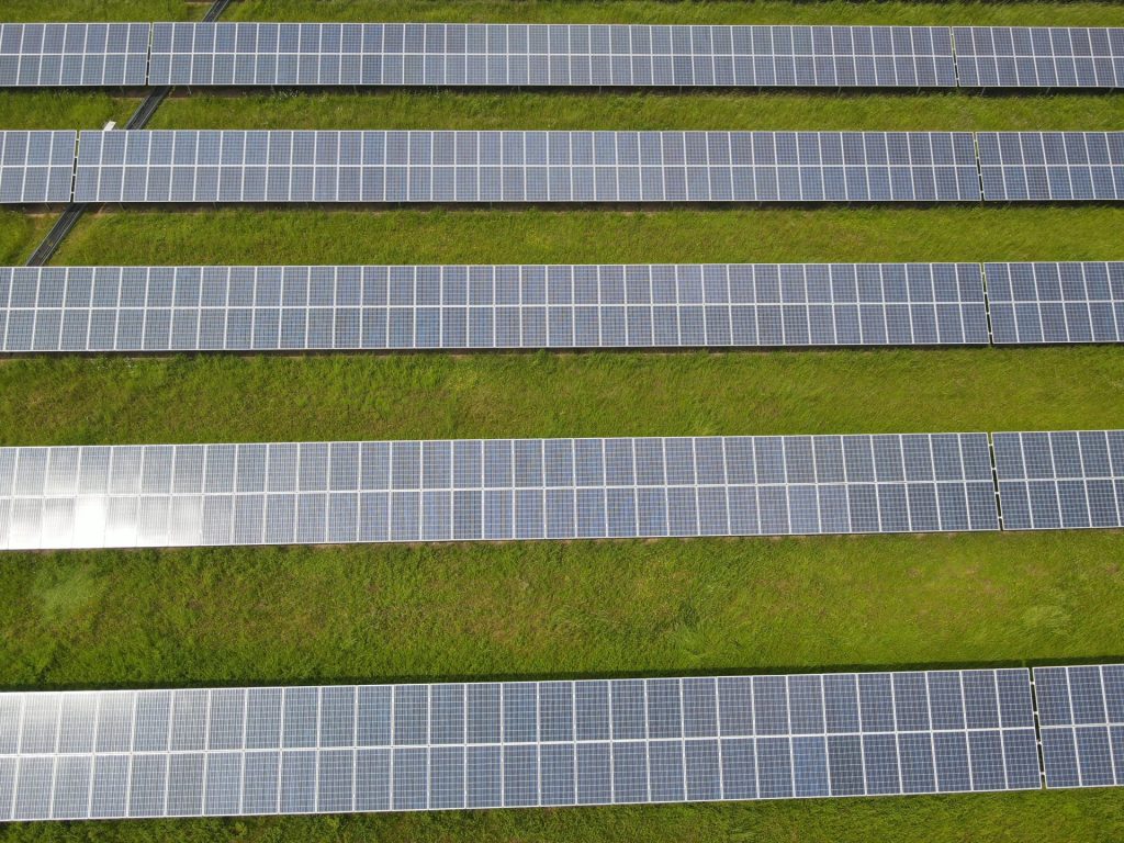 Inspektion Solaranlage Dronenflug-Sued