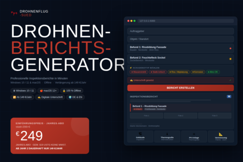 Drohnen Berichts-Generator
